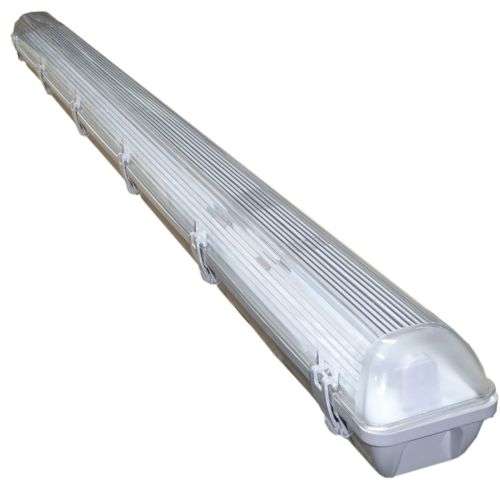 Light Fittings LED T8 FLUORESCENT TUBE FITTING WEATHERPROOF SINGLE